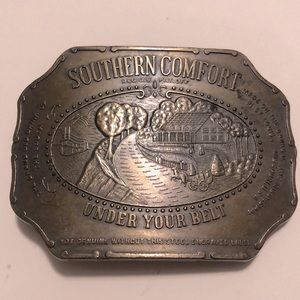 Vintage Southern Comfort Belt Buckle